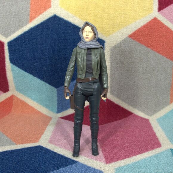 Star Wars Jyn Erso Action Figure 11 Inch The Black Series: Rogue One Sergant - Picture 1 of 3